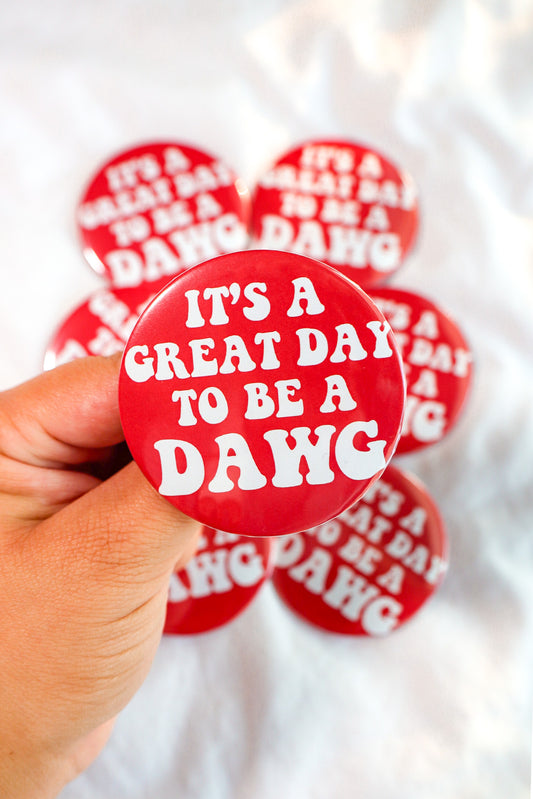 It’s a Great Day Game Day Button