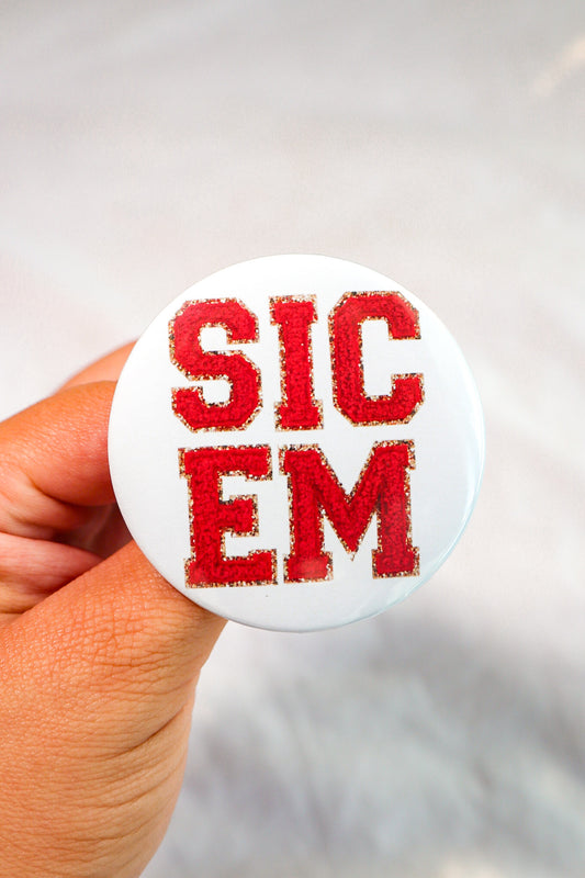 SIC EM Game Day Button