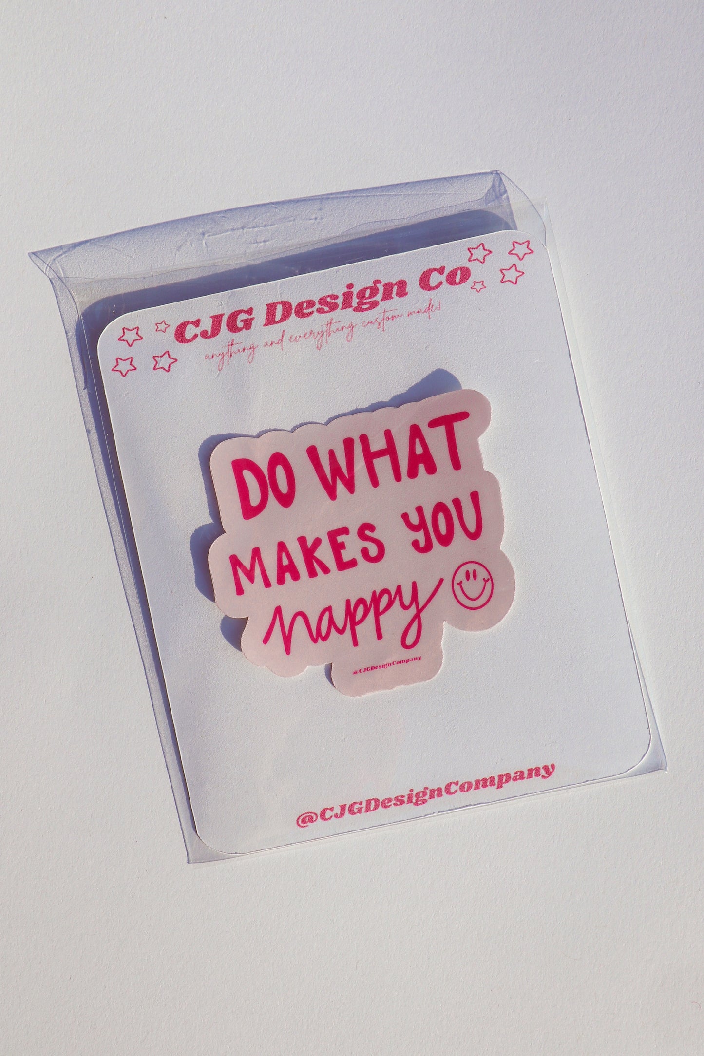 Do What Makes You Happy Sticker