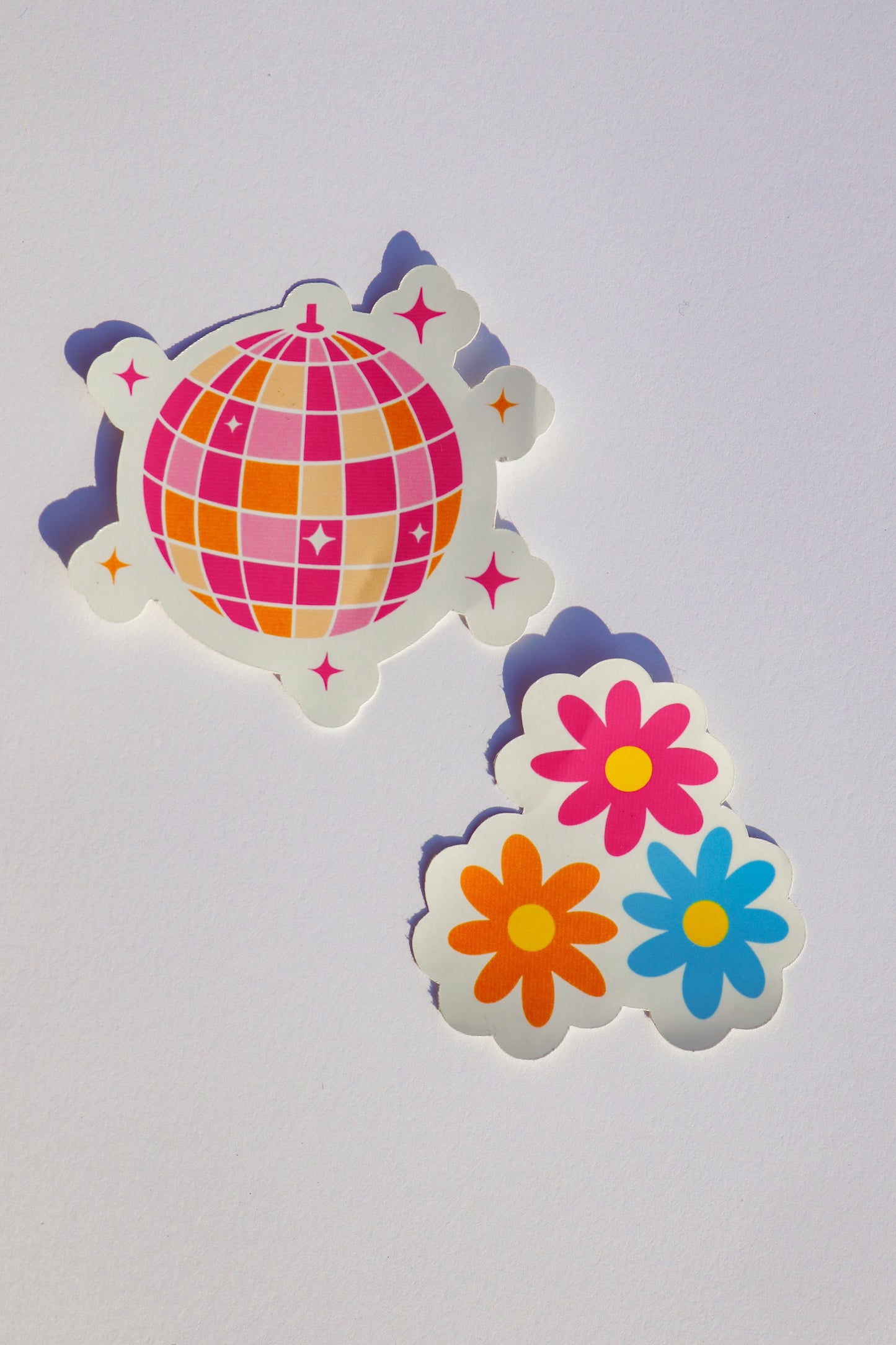 Triple Flower Sticker